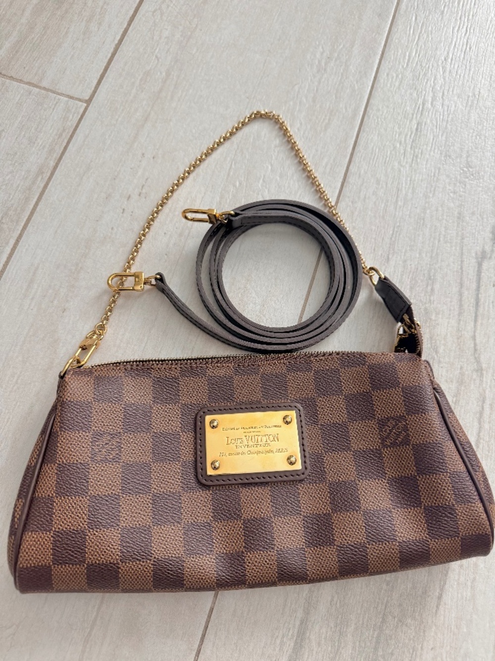Louis Vuitton Eva Clutch.